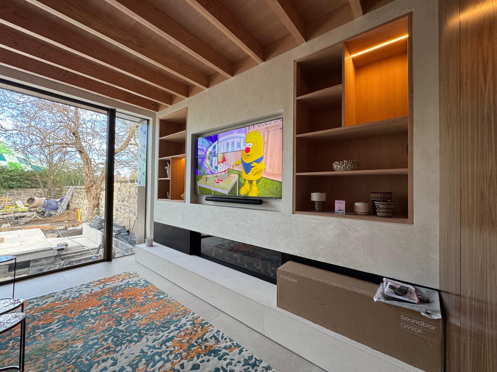 Home Renovation Aberdeen | DC Renovation | Media Wall